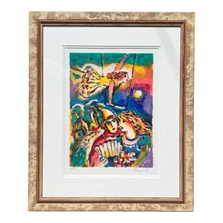 “Circus Serenade” Limited Edition Lithograph by Zamy Steynovitz (156/350) For Sale