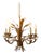 Mid 20th-Century French Wheat Sheaf Chandelier, Inspired by Coco Chanel For Sale