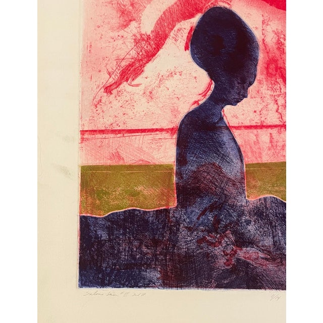 William Joseph Patterson (born 1941) "Salome Series #II 2nd State" etching with aquatint on paper, pencil signed, dated...