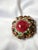 Enamel Brooch by E.G. for Limoges, 1940-1950 For Sale - Image 3 of 7