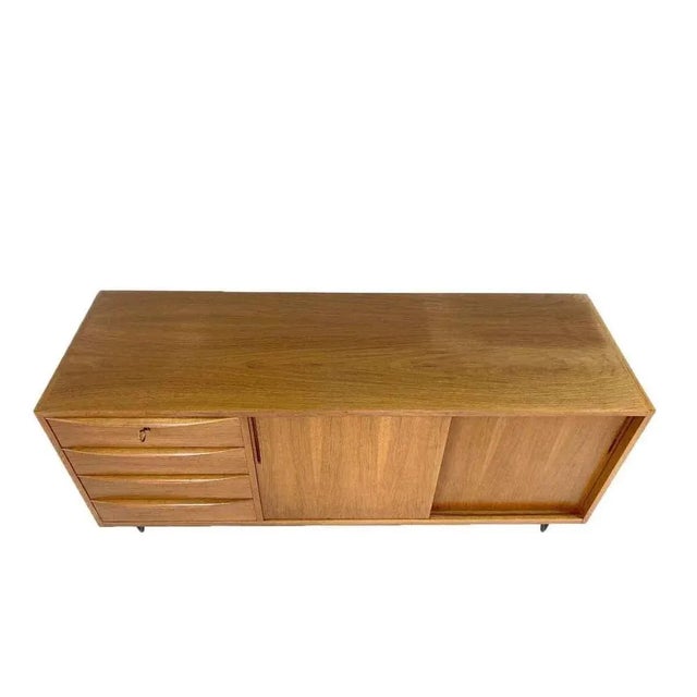 1950s Vintage Sideboard by Franz Ehrlich for Veb Deutsche Werkstätten Hellerau, 1956 For Sale - Image 5 of 9