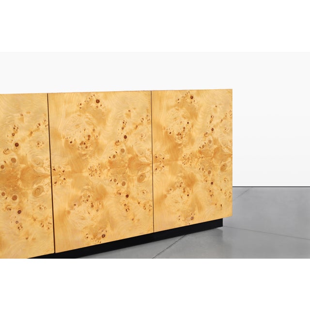 Mid-Century Modern Burl Wood Credenza by Arthur Umanoff for Dillingham For Sale - Image 9 of 14