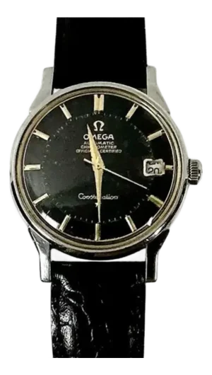 Vintage Omega Black Dial Constellation Watch