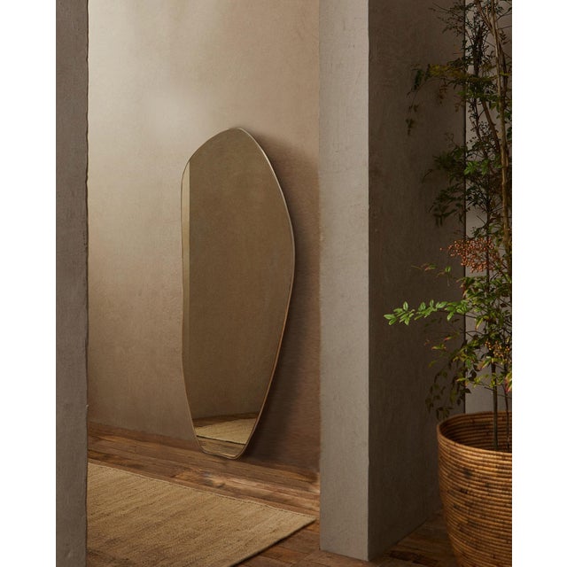 Irregular Full Length Wavy Mirror Chairish