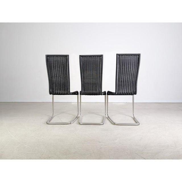 Black B20 Cantilever Chairs by Jean Prouve for Tecta, Set of 3 For Sale - Image 5 of 12