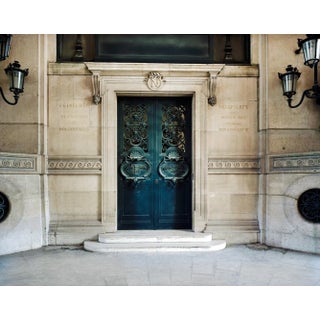 Guy Sargent, The Louvre Museum Porte Napoleon, Archival Pigment Print For Sale