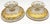 Pair of Belle Époque Gilt Glass Compotes / Dessert Dishes, circa 1890–1910 For Sale - Image 10 of 18