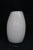 Mid 20th Century Cased Glass White Tapered Small Vase For Sale - Image 5 of 10