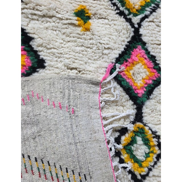 2020s Berber Symbols Moroccan Rug - 8.9 X 6.1 Ft For Sale - Image 5 of 8