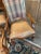 Century Furniture “Town & Country” Dining Chairs – Robert Allen Fabric & Bison Nutmeg Leather For Sale - Image 11 of 12