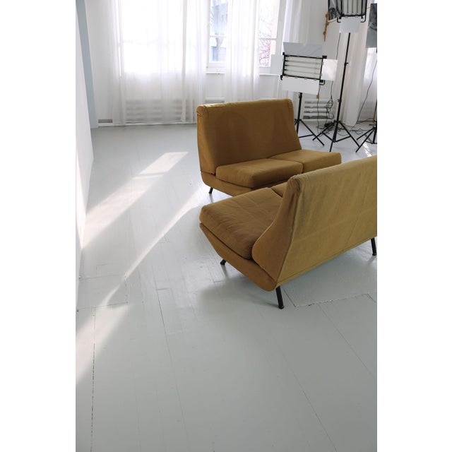 Two-Seater Triennale Sofas by Marco Zanuso for Arflex, 1950, Set of 2 For Sale - Image 11 of 18