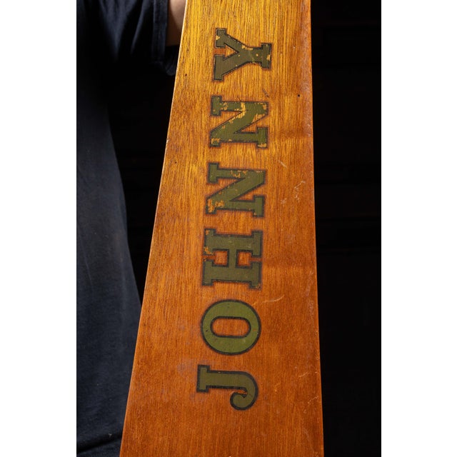 1989 Tau Kappa Epsilon Monumental Fraternity Paddle For Sale In Chicago - Image 6 of 9