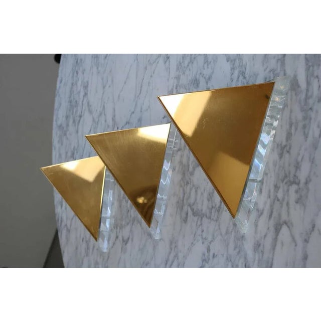 Width cm / height cm per lamp. 3 mid century modern wall lights. 1x E27 socket / excl. Up to 250V (Europe/UK Standard).The...