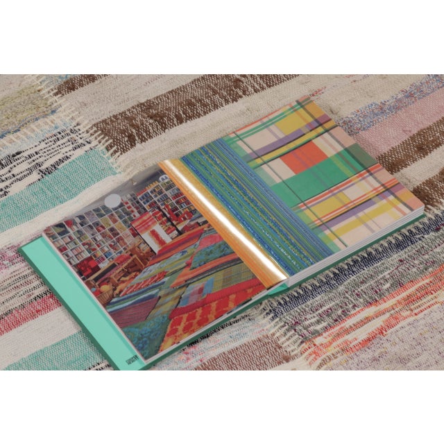 Beige Rug & Kilim's Modern Patchwork Runner Kilim in Beige with Multicolor Stripes For Sale - Image 8 of 8