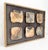 Wood Large 33x47 Framed Fired Clay Wall Art Sculpture Abstract Textures Tray For Sale - Image 7 of 16