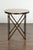 Italian Midcentury Bronze Side Table with Variegated Marble Top and Paw Feet For Sale In Atlanta - Image 6 of 12