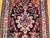 Vintage Persian Bakhtiari Tribal Runner, Hand-Knotted Wool, Floral Bouquets & Medallions, Navy & Ivory, 3x12 For Sale - Image 14 of 16