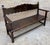 Vintage French Bench in Wood, 1920 For Sale - Image 9 of 16
