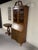 Antique Chippendale Style Secretary Desk For Sale - Image 4 of 5