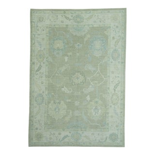 Turkish Oushak Rug 9'11 x 14'2" #19370 For Sale