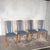 Danish Teak and Oak High-Back Dining Chairs from Skovby, 1970s, Set of 4 For Sale - Image 6 of 7