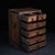 Mid 20th Century Vintage Chinese Huali Rosewood 6-Drawer Treasure Cabinet / Jewelry Chest For Sale - Image 5 of 9