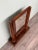 Antique Biedermeier Walnut Mirror For Sale - Image 4 of 12