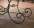 Early 20th Century French Iron Pastry Table With Slate Top and Bronze Mounts For Sale - Image 9 of 9