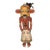 Painted Wood Hopi Style Kachina Figure For Sale