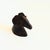 Rustic Carved Ironwood Ram Bud Vase For Sale - Image 3 of 10