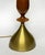 1960s Monumental Frederick Cooper Mid-Century Modern Lamp in Brass and Walnut For Sale - Image 5 of 5