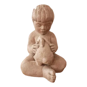 Vintage 1972 Austin Productions "Playmates" Sculpture by Miro Musulin