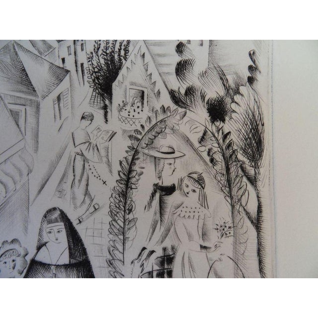 Mily Possoz, Fontenay, Etching For Sale - Image 5 of 8