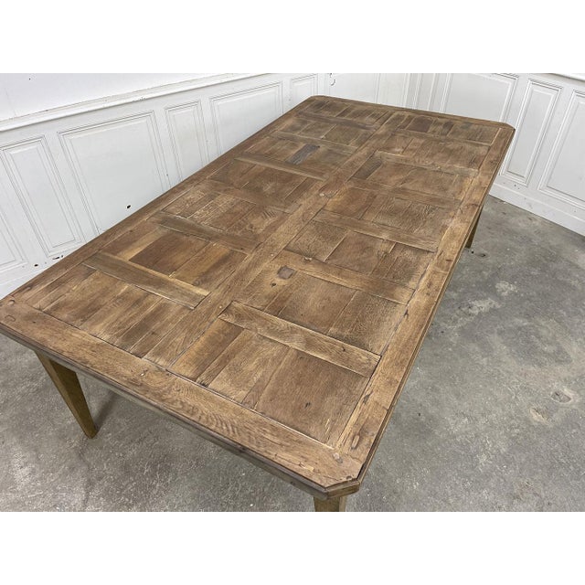 Vintage Farmhouse Table in Oak, 1930s For Sale - Image 4 of 9