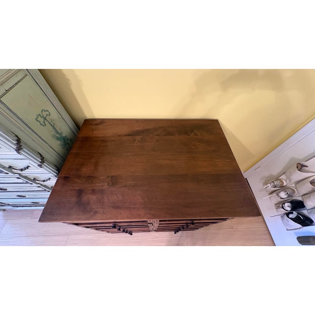 Wood Antique Haberdashery For Sale - Image 7 of 12