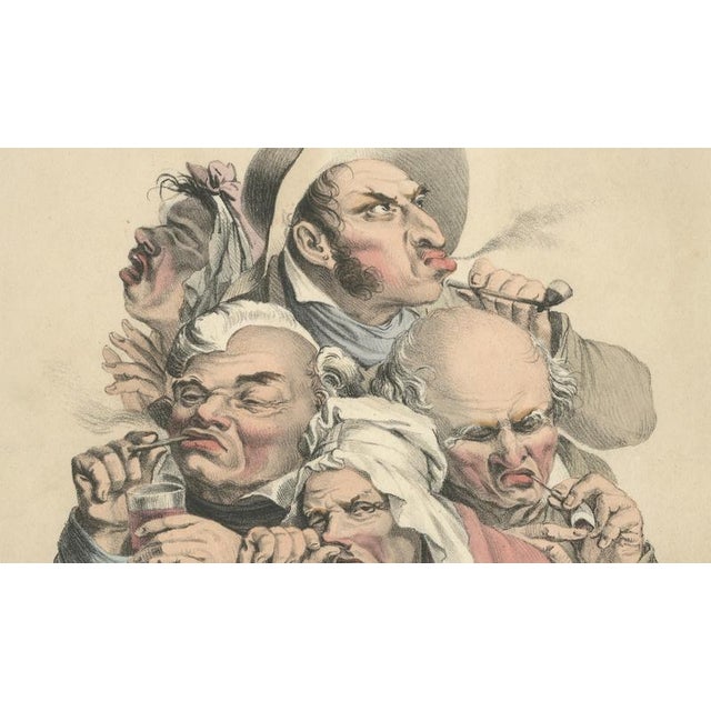 Satirical Caricature, 1800s, Paper For Sale - Image 5 of 10