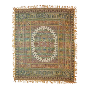 Antique Large Moorish Silk Textile Granada Spain Islamic Art