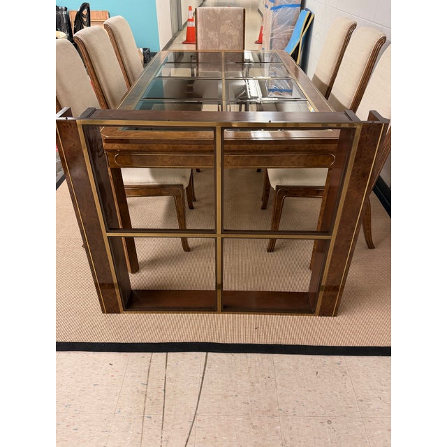 Neoclassical Dining Table and 8 Chairs From Mastercraft For Sale - Image 11 of 18