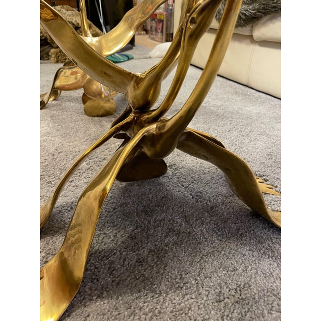 Flying Cranes Sculptures by Willy Daro, Set of 2 For Sale - Image 13 of 18