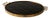 Brass and Black Glass Serving Tray by Josef Frank for Svenskt Tenn, Sweden, 1940s For Sale