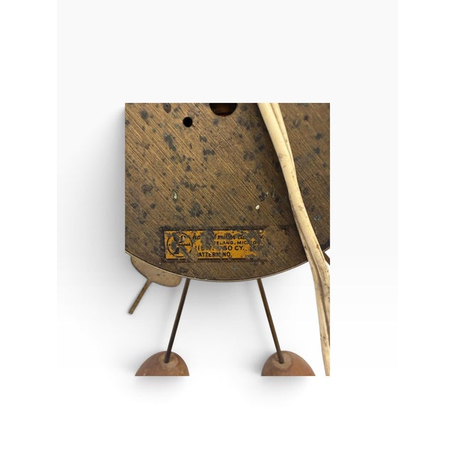 Original 1950s George Nelson for Howard Miller "Chronopak" Ball Clock - Model 4755 For Sale In West Palm - Image 6 of 7