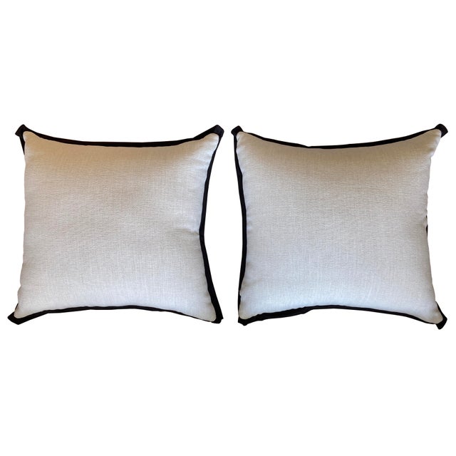 Textile Custom Pair of Leopard Print Euro Pillows For Sale - Image 7 of 11