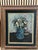 Modern Mid 20th Century An Original, Highly Textured Modernist Floral Still Life - Signed For Sale - Image 3 of 10