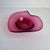 Dark Pink Vintage Pilgrim Art Glass Heart Dish Decorative Bowl Catchall Cranberry Pink For Sale - Image 8 of 12