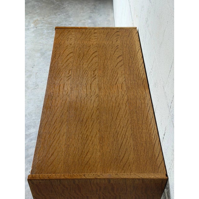 1960s Oak Storage Cabinet With Doors Swedish Mid-Century Modern 1960s For Sale - Image 5 of 12