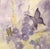 Traditional 1980s Large Framed Original Watercolor Painting "Papillion" by Eleanor Eastwood For Sale - Image 3 of 11