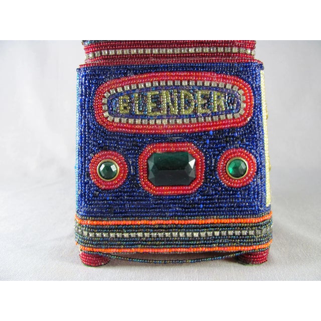 One of a Kind Tom and Kathy Wegman Seed Bead Blender Sculpture For Sale - Image 4 of 13