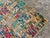 Textile German Pop Art Blue and Green Wool Rug from Vorwerk, 1960s For Sale - Image 7 of 13