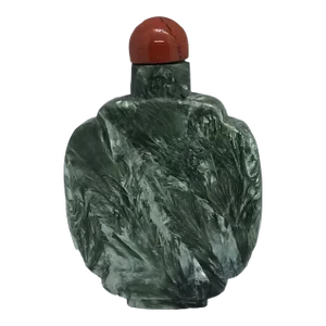 Vintage Seraphinite Snuff Bottle