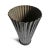 Vintage Old World Bronze Fluted Planter For Sale - Image 4 of 9